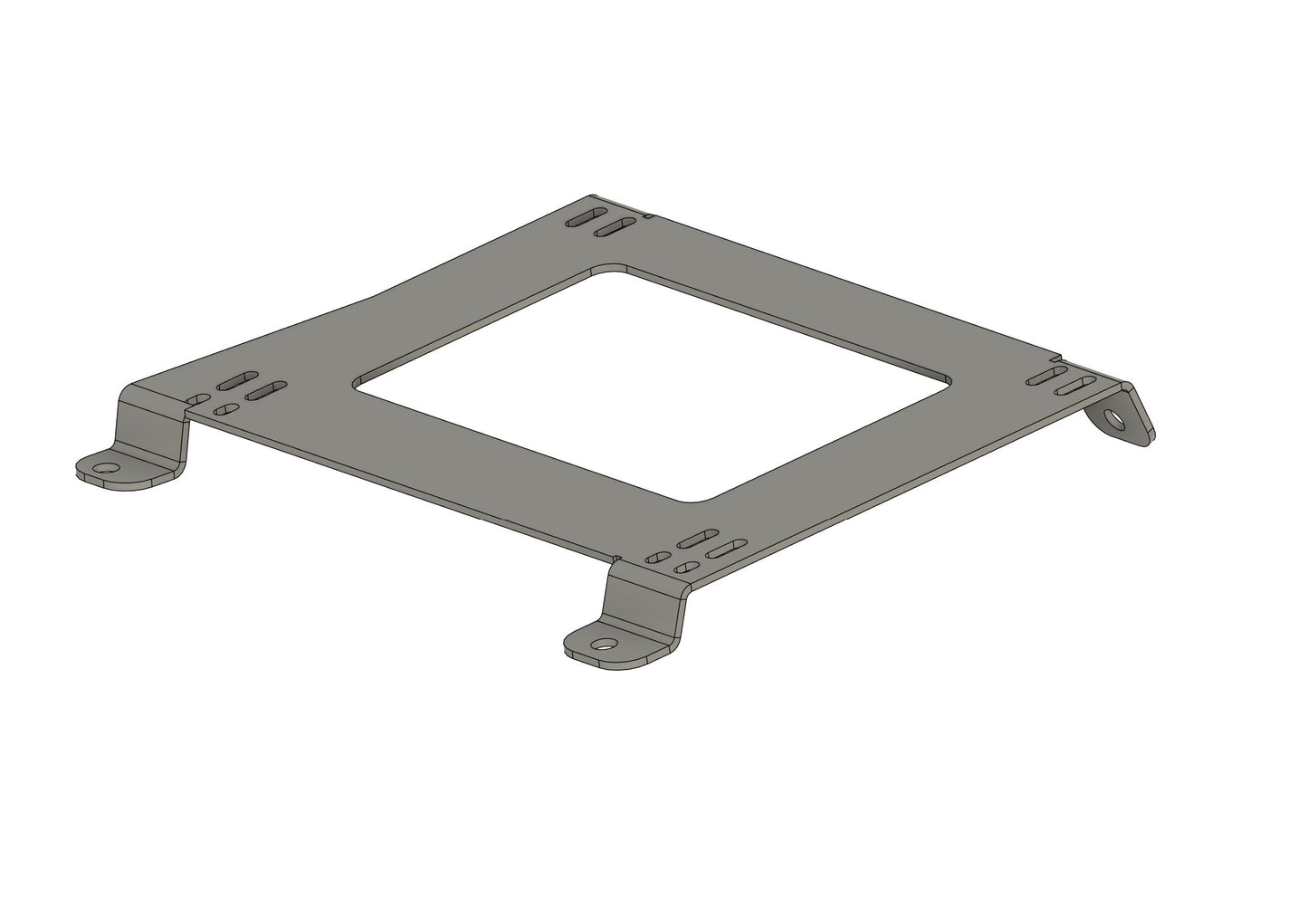 RIKKI SEATS LN106 Bracket Adaptors CAD 45 Angle